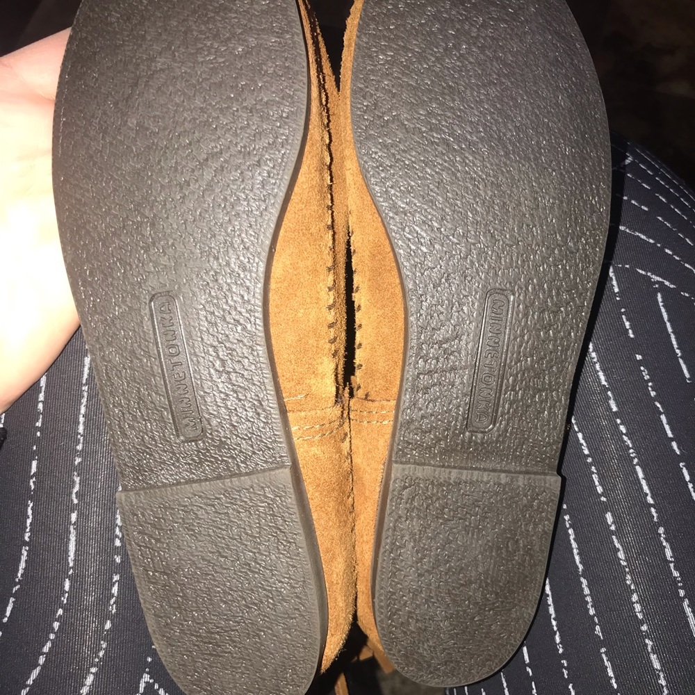 Minnetonka 3 Layer Fringe Boots - image 4